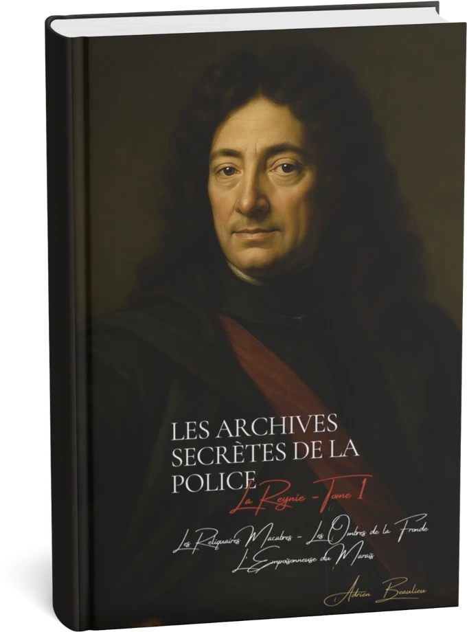 Mockup de Les Archives secrètes de la police — Tome 1
