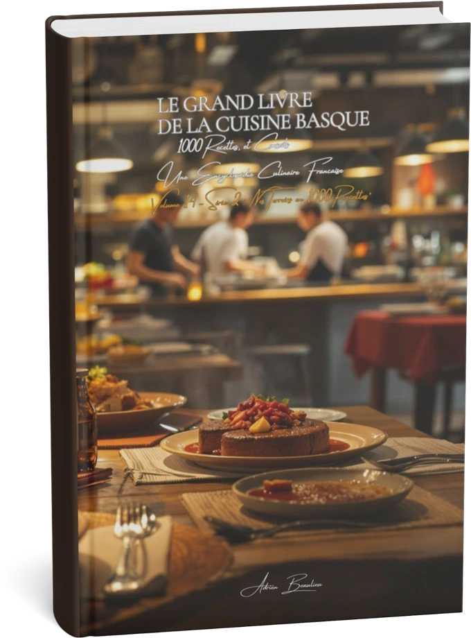 Mockup de Le Grand Livre de la Cuisine Basque