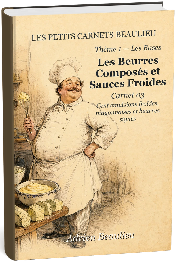 Couverture de Les Beurres Composés et Sauces Froides