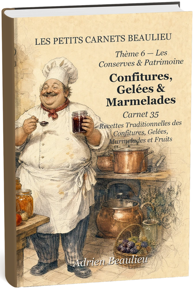 Couverture de Les Confitures, Gelées & Marmelades