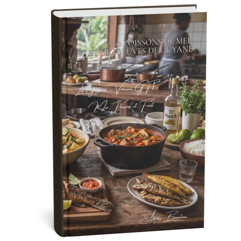 Couverture 3D — 100 poissons de mer et de fleuves de Guyane
