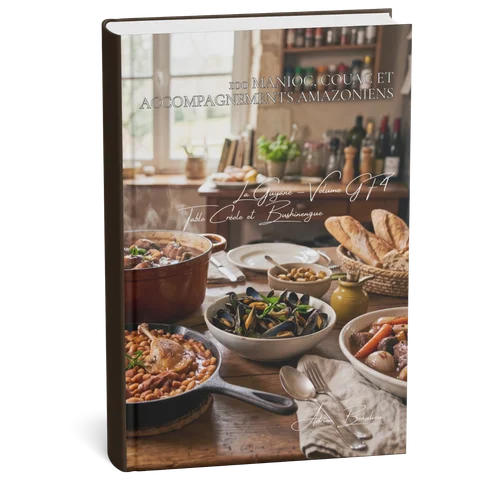 Couverture 3D — 100 manioc, couac et accompagnements amazoniens