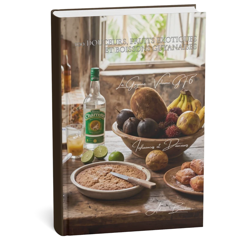 Couverture 3D — 100 douceurs, fruits exotiques et boissons guyanaises