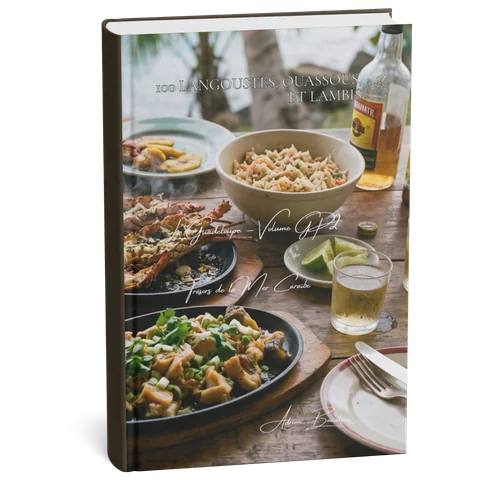 Couverture 3D — 100 langoustes, ouassous et lambis de Guadeloupe