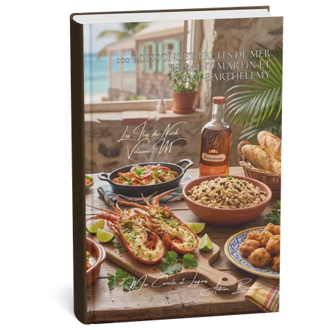 Couverture 3D — 100 poissons et fruits de mer de Saint-Martin et Saint-Barthélemy