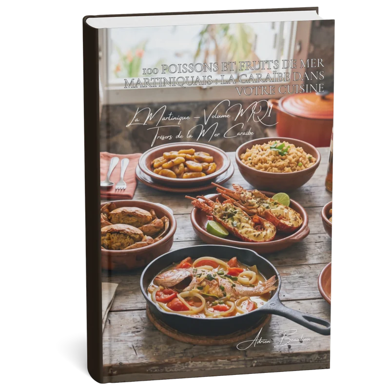 Couverture 3D — 100 poissons et fruits de mer martiniquais