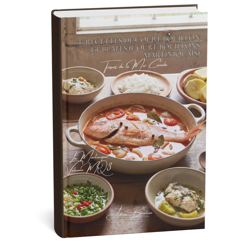 Couverture 3D — 100 recettes de court-bouillon et blaff