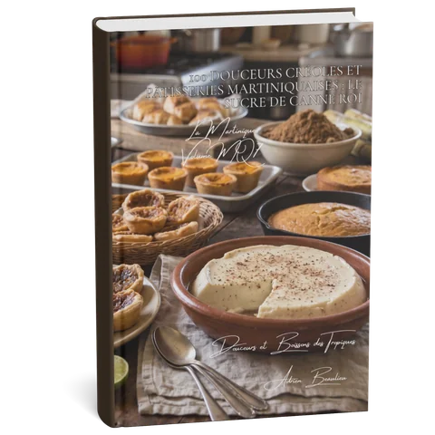 Couverture 3D — 100 douceurs créoles et pâtisseries martiniquaises