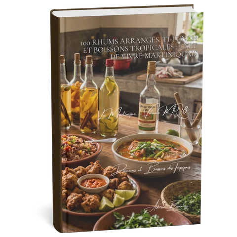 Couverture 3D — 100 rhums arrangés, ti-punch et boissons tropicales