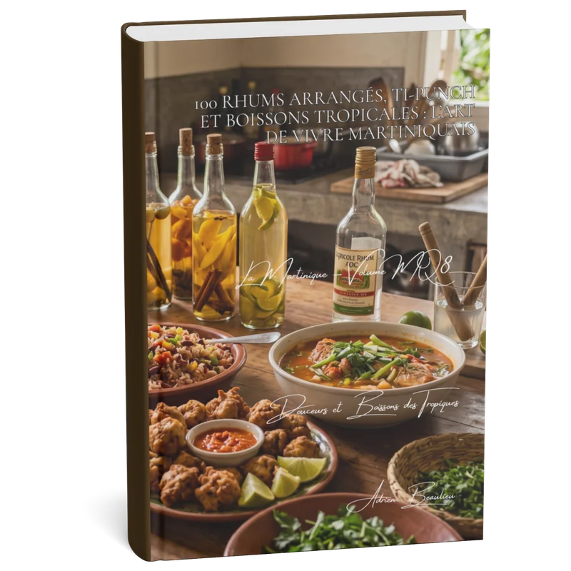 Couverture 3D — 100 rhums arrangés, ti-punch et boissons tropicales