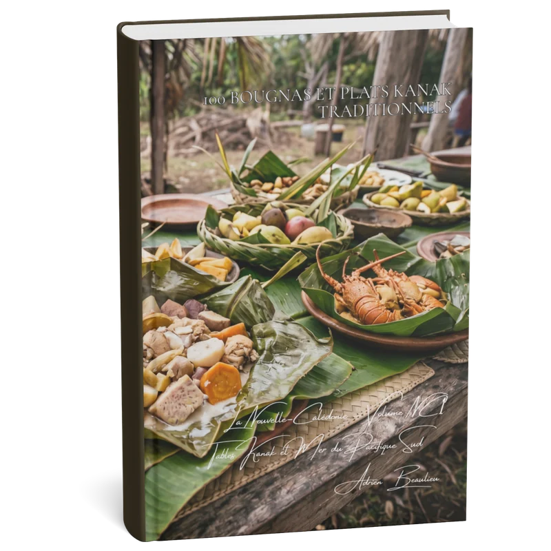 Couverture 3D — 100 bougnas et plats kanak traditionnels
