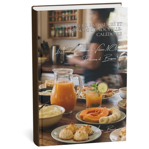 Couverture 3D — 100 douceurs, pâtisseries et boissons de Nouvelle-Calédonie