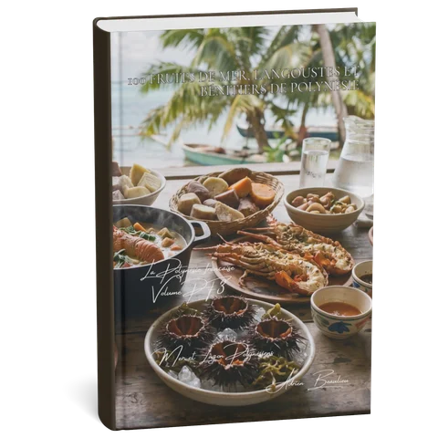 Couverture 3D — 100 fruits de mer, langoustes et bénitiers de Polynésie
