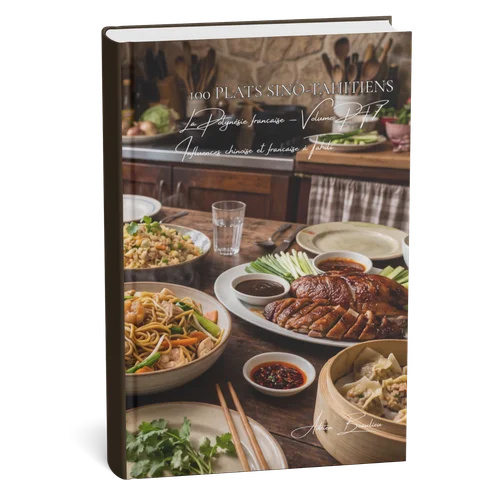 Couverture 3D — 100 plats sino-tahitiens