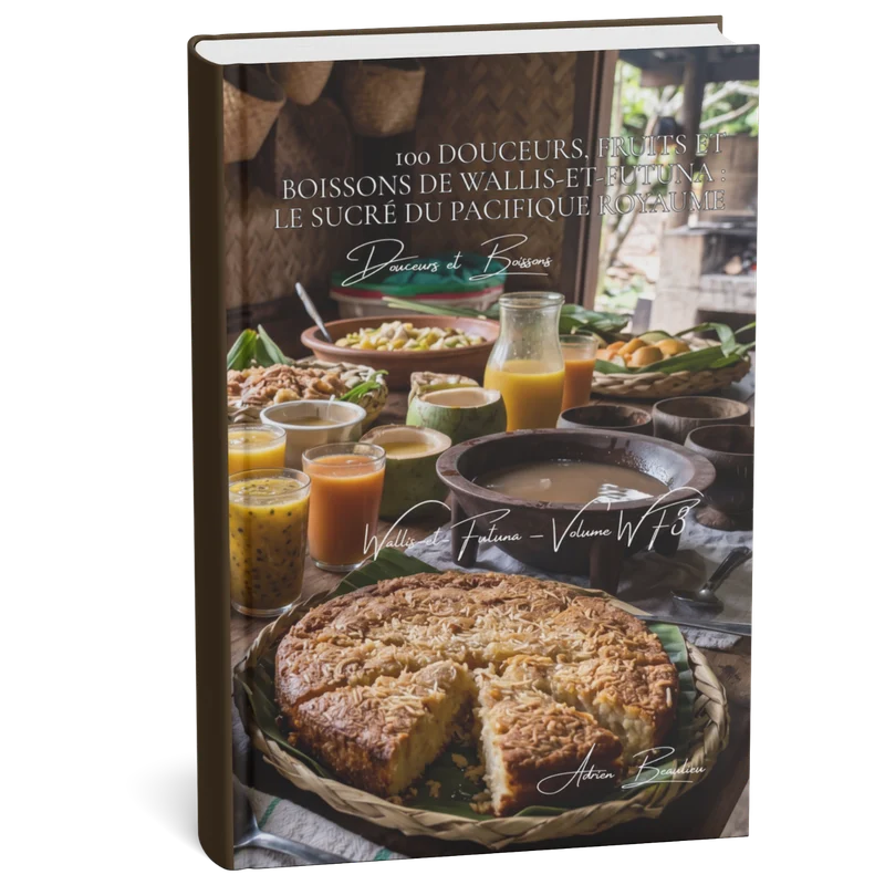 Couverture 3D — 100 douceurs, fruits et boissons de Wallis-et-Futuna