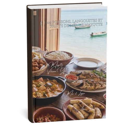 Couverture 3D — 100 poissons, langoustes et fruits de mer de Mayotte
