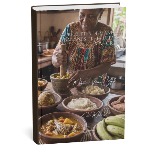 Couverture 3D — 100 manioc, bananes et féculents mahorais
