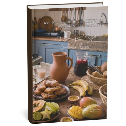 Couverture 3D — 100 douceurs, pâtisseries et boissons de Mayotte