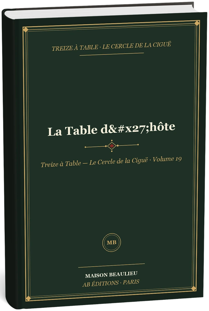 Couverture de La Table d'hôte