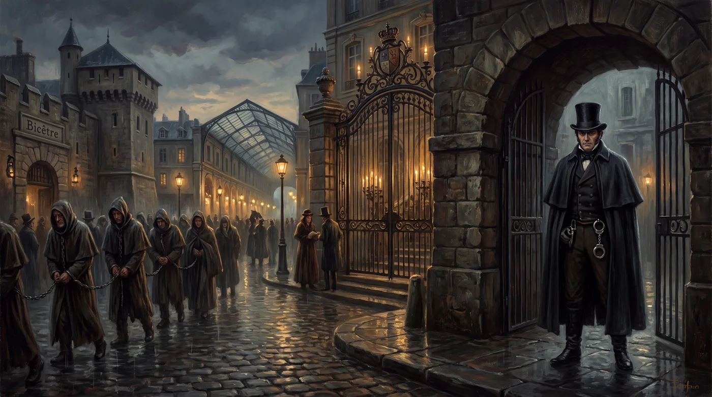 Fresque du Tome XIII — L'Ombre de Vidocq