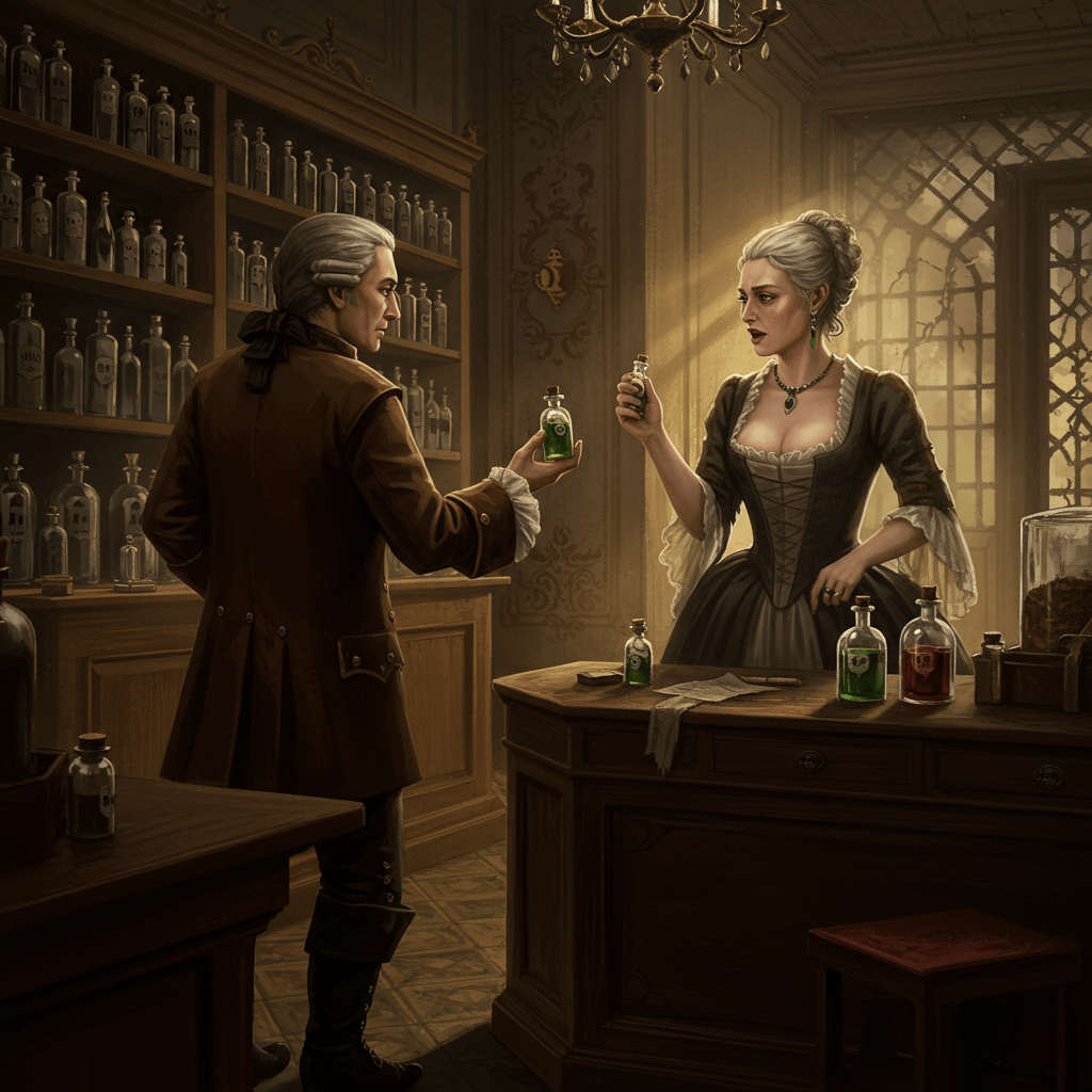 Marché Noir Mortel: Qui Distribuait les Poisons à la Cour du Roi Soleil?