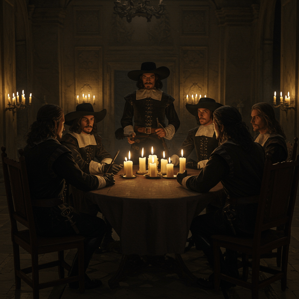 Secrets d’Alcôve et Lames d’Acier : La Véritable Histoire des Mousquetaires Noirs