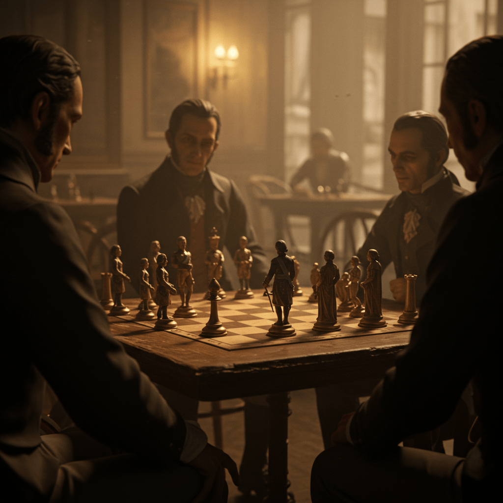Le Jeu d’Échecs Royal : Comment les Mousquetaires Noirs Déplaçaient les Pions
