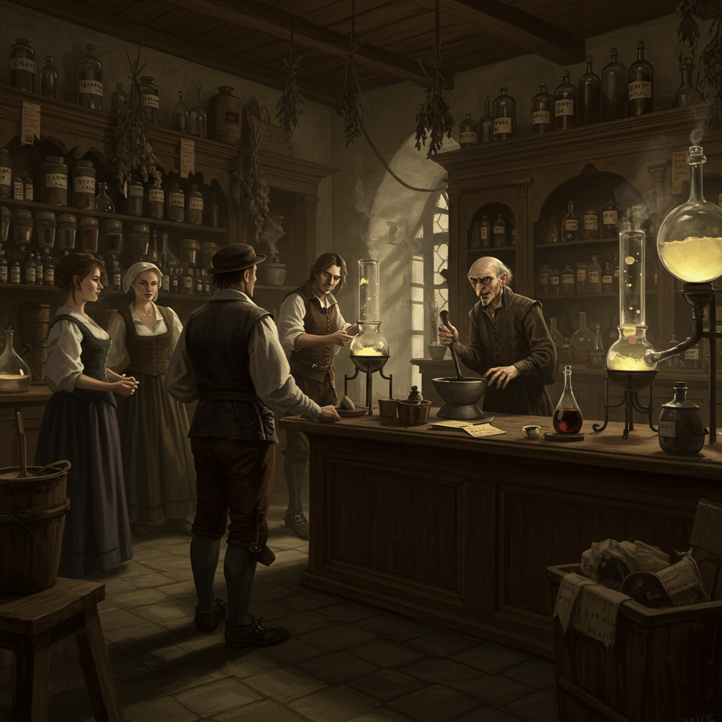 L’Art du Poison: Techniques et Ingrédients Mortels au XVIIe Siècle