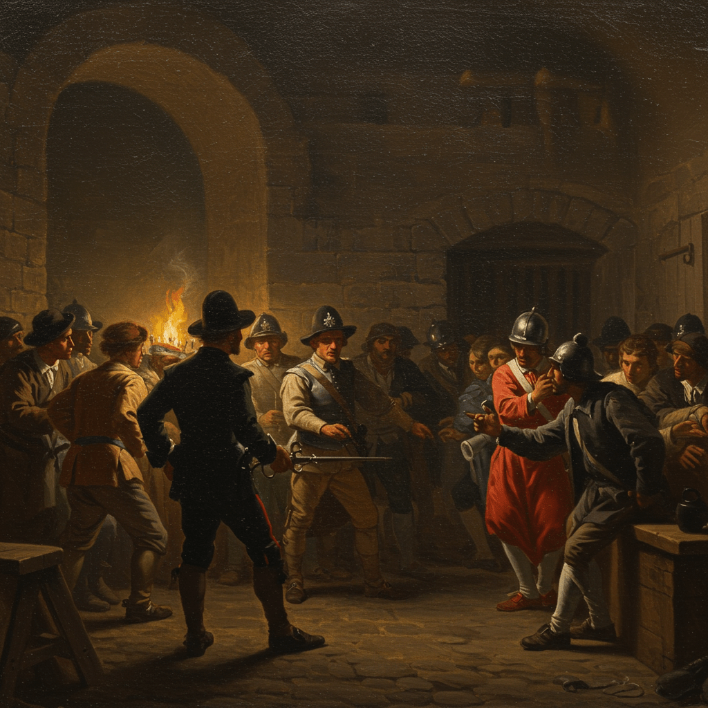 La Police de Louis XIV: Un Réseau d’Ombres dans les Prisons Royales