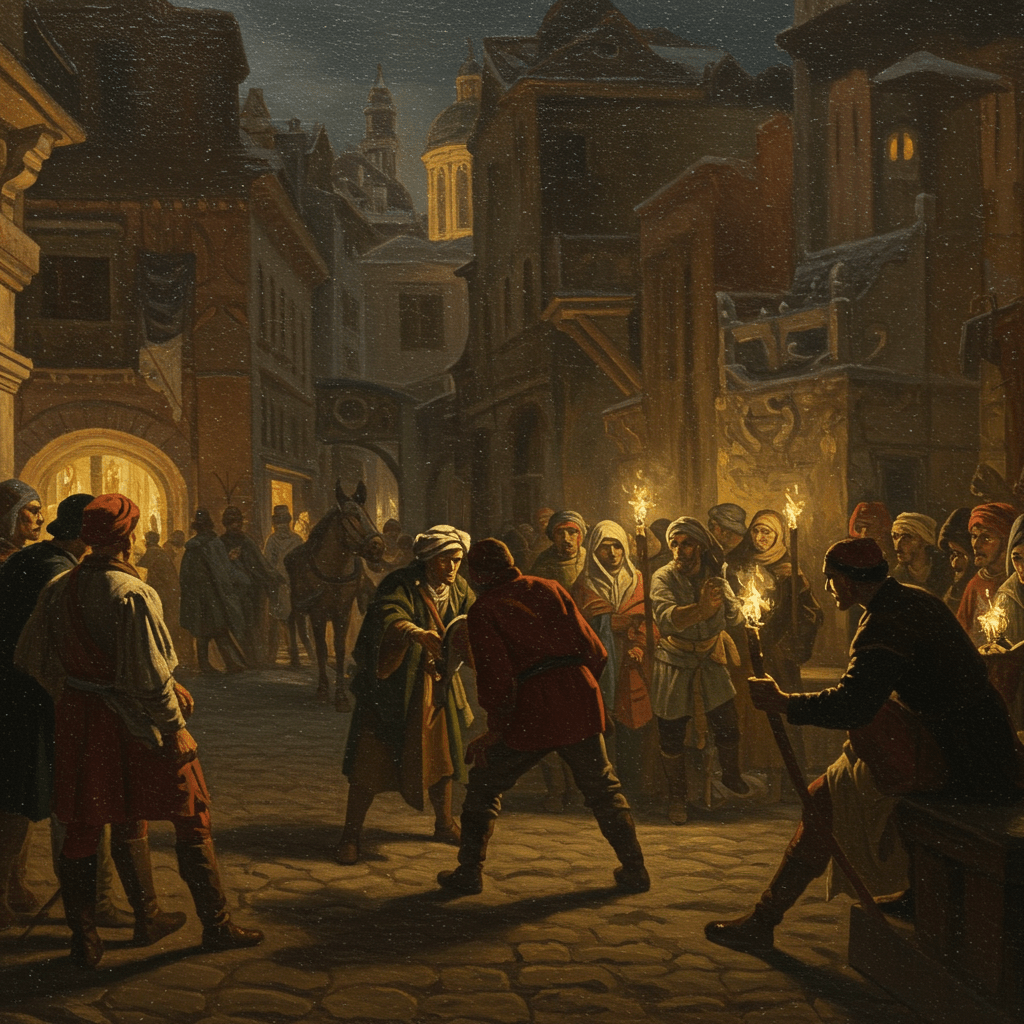 Au Cœur des Ombres: Une Exploration des Bas-Fonds, de la Cour des Miracles aux Rues de Prague.