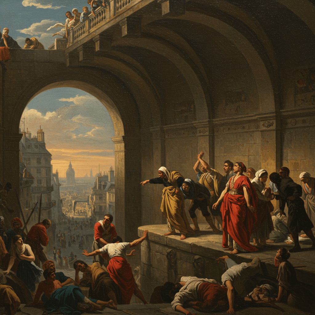Plongée Vertigineuse dans la Cour des Miracles: Âmes Perdues de Paris