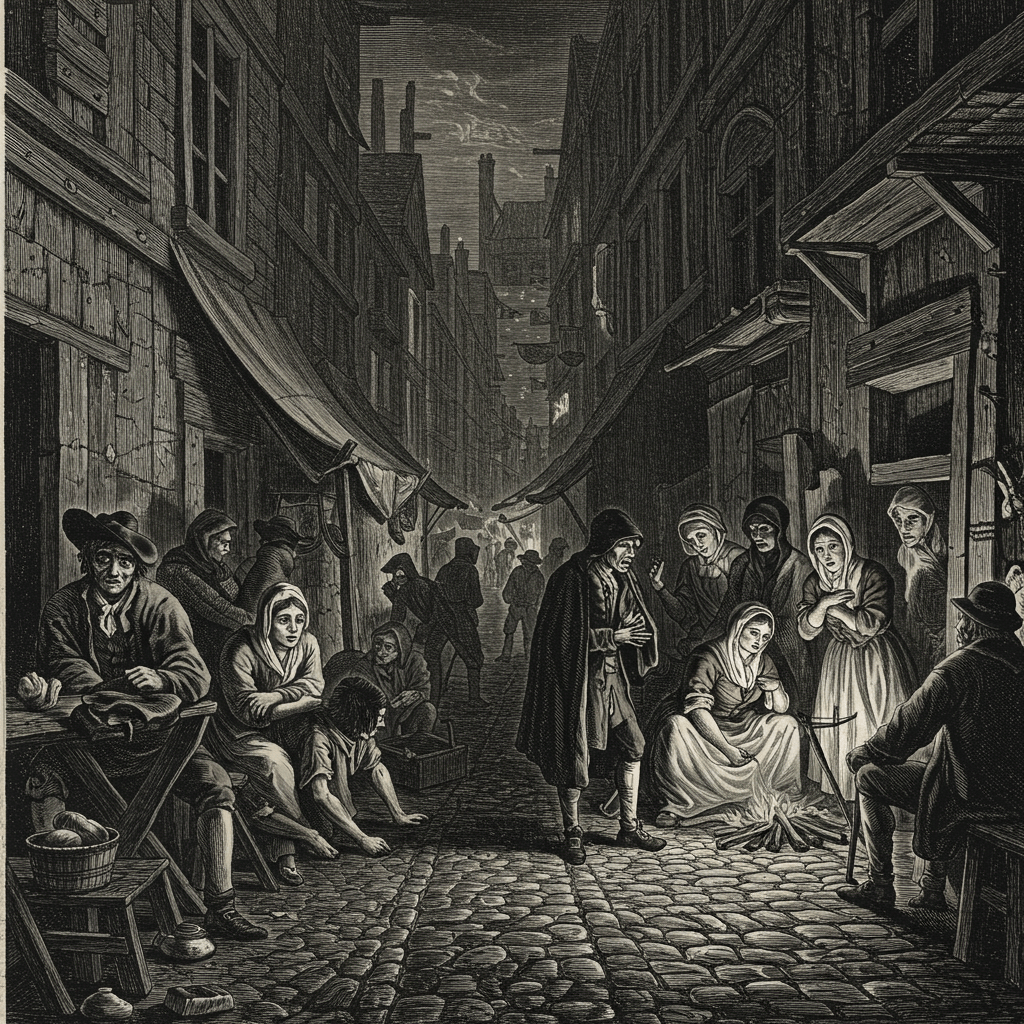 La Cour des Miracles en Gravure: Images Saisissantes d’un Monde Oublié.