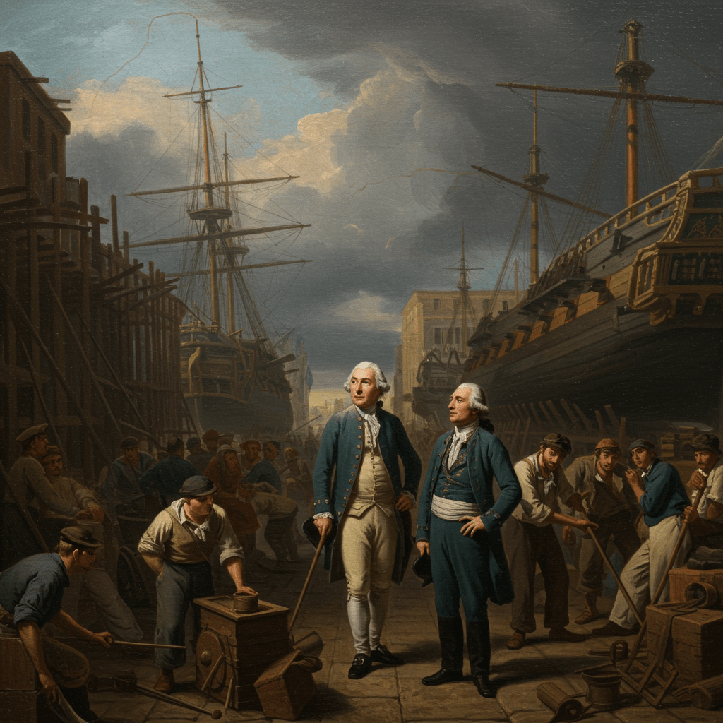 Les Réformes de Sartine: Un Héritage Ambigu pour la Marine Française