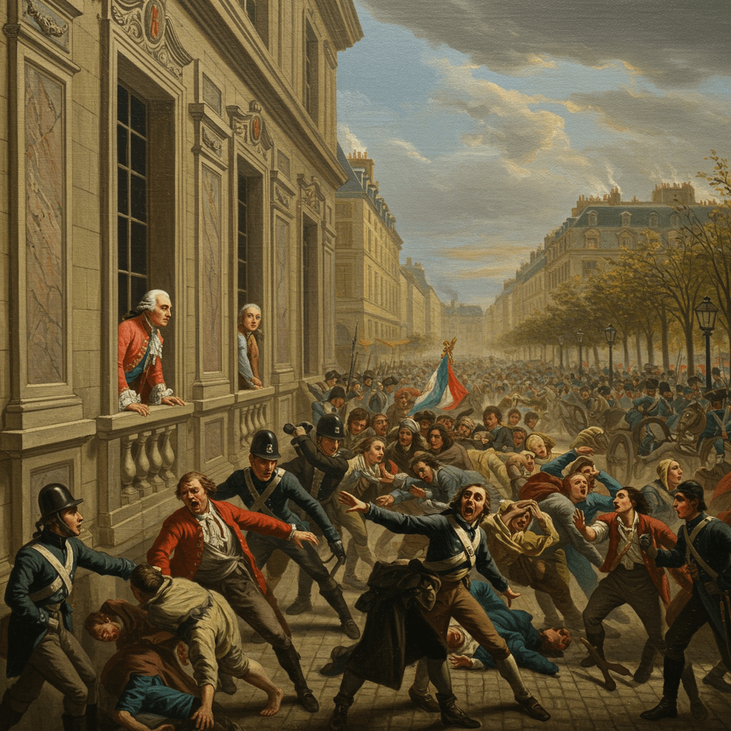 Louis XVI: Un Roi, des Polices, et un Royaume à la Dérive