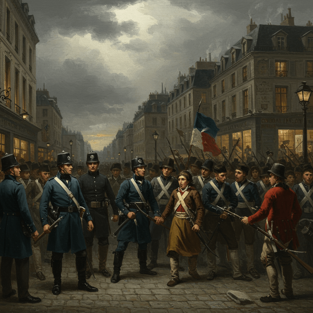 Le spectre des émeutes: La Police face à la crise sociale sous Louis XVI