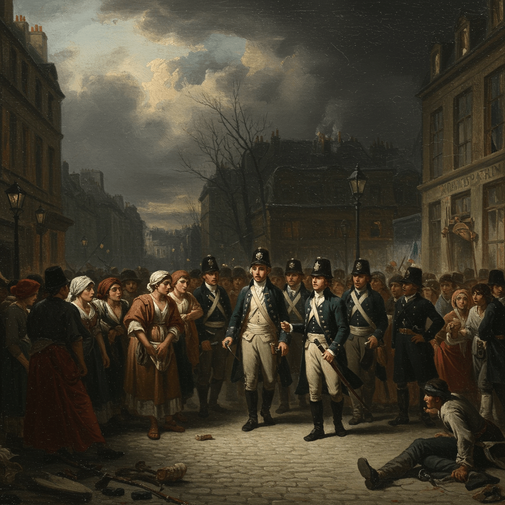 Le Roi, la Police et le Peuple: Un Triangle Explosif au Bord de la Révolution