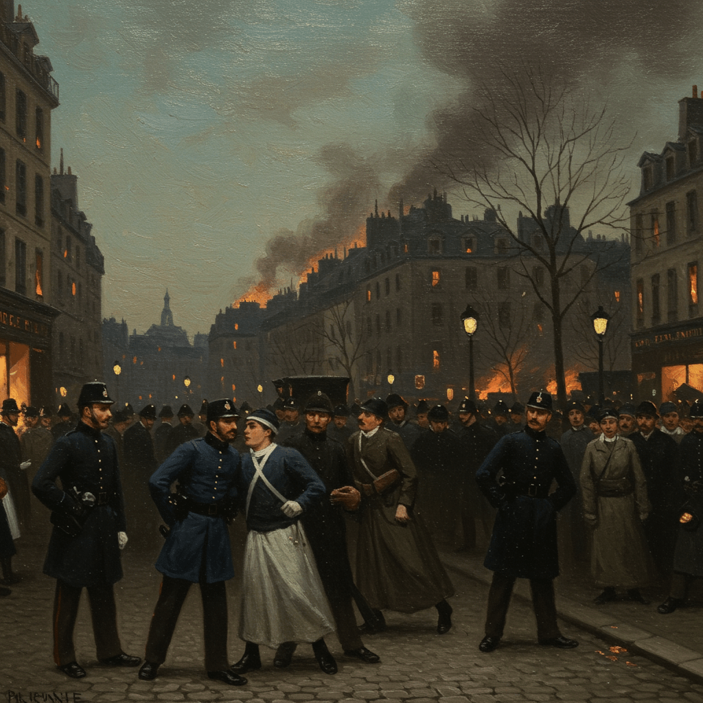 Paris en Flammes: L’Impuissance de la Police face à la Garde Nationale