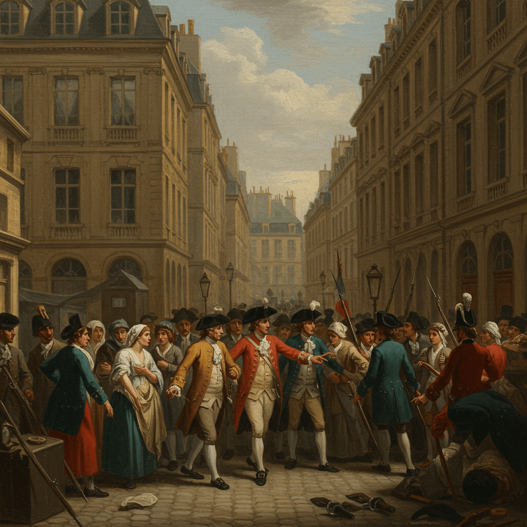 1789 : L’Anarchie et la Fin d’une Police Royale ?