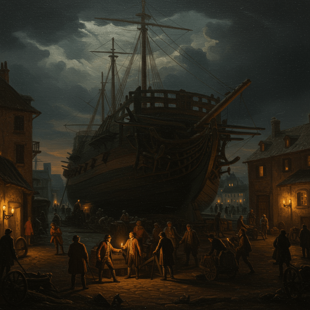 Les navires de Sartine: prouesses techniques et espionnage international