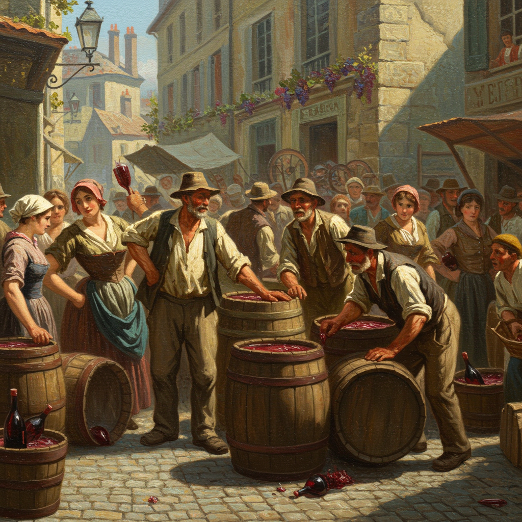 De la Vigne au Chai: Secrets du Marché Vinicole Français