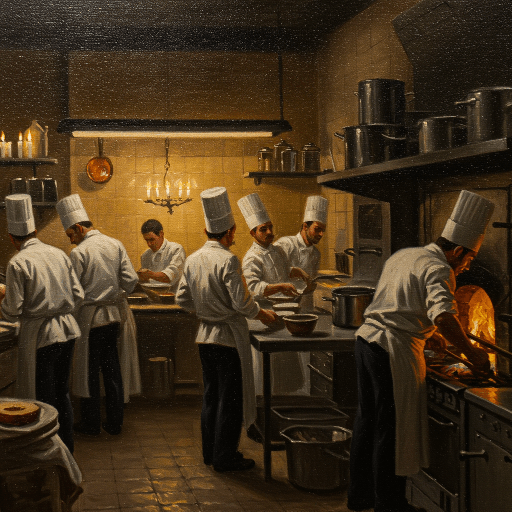 La Haute Cuisine, un Commerce Impitoyable: Triomphes et Chutes des Empires Gastronomiques