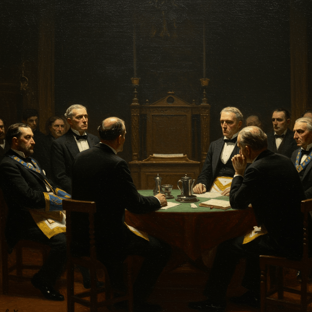 Loges et Pouvoir: Les Mystères des Sociétés Secrètes