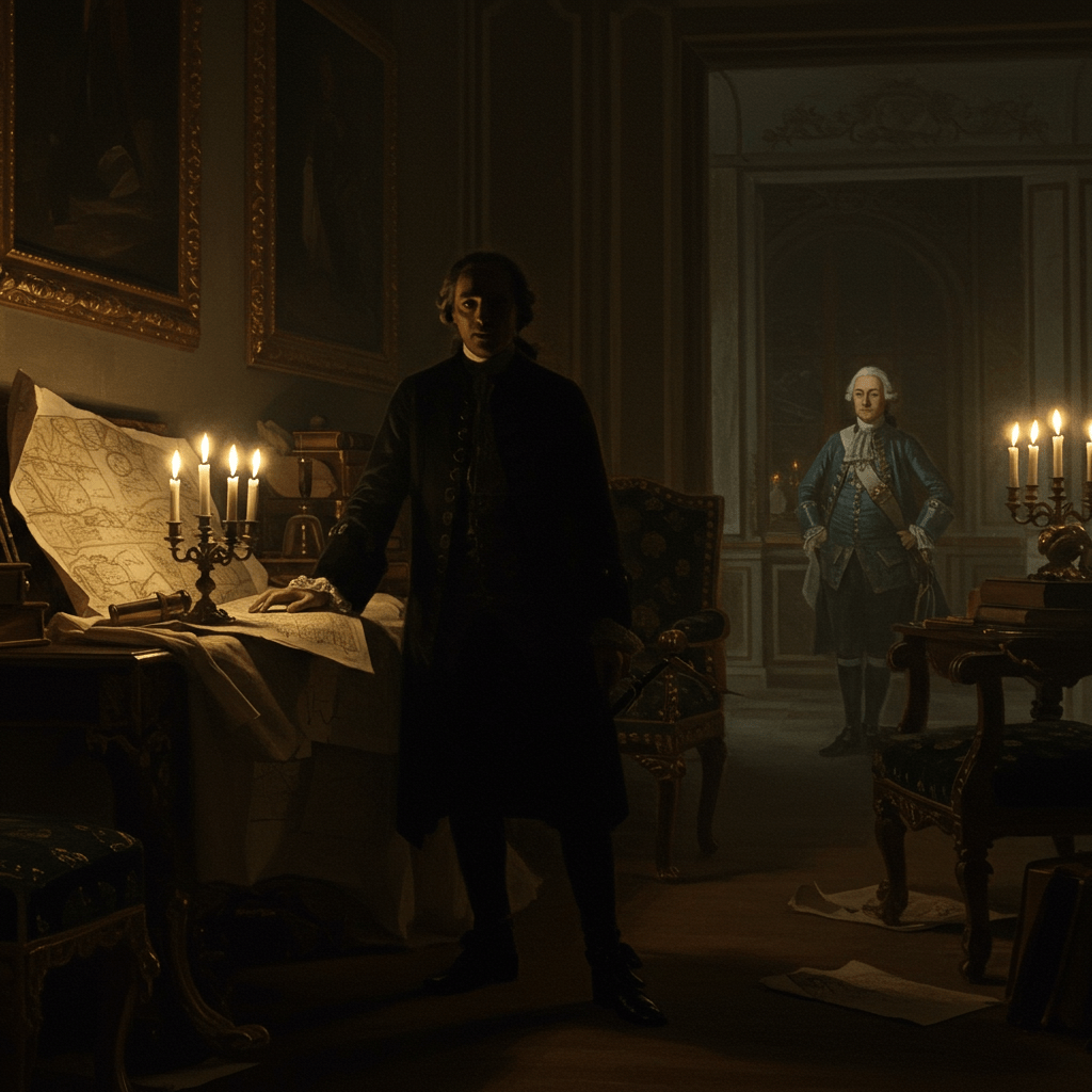 Sartine et Louis XV: Une Alchimie de Pouvoir et d’Espionnage