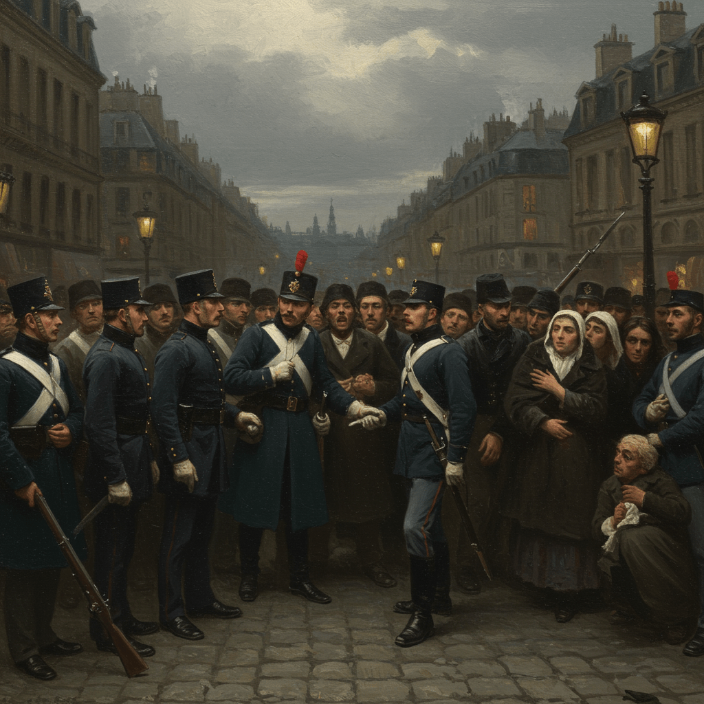 Le Roi et son Peuple: Une Police Débordée et une Garde Divisée
