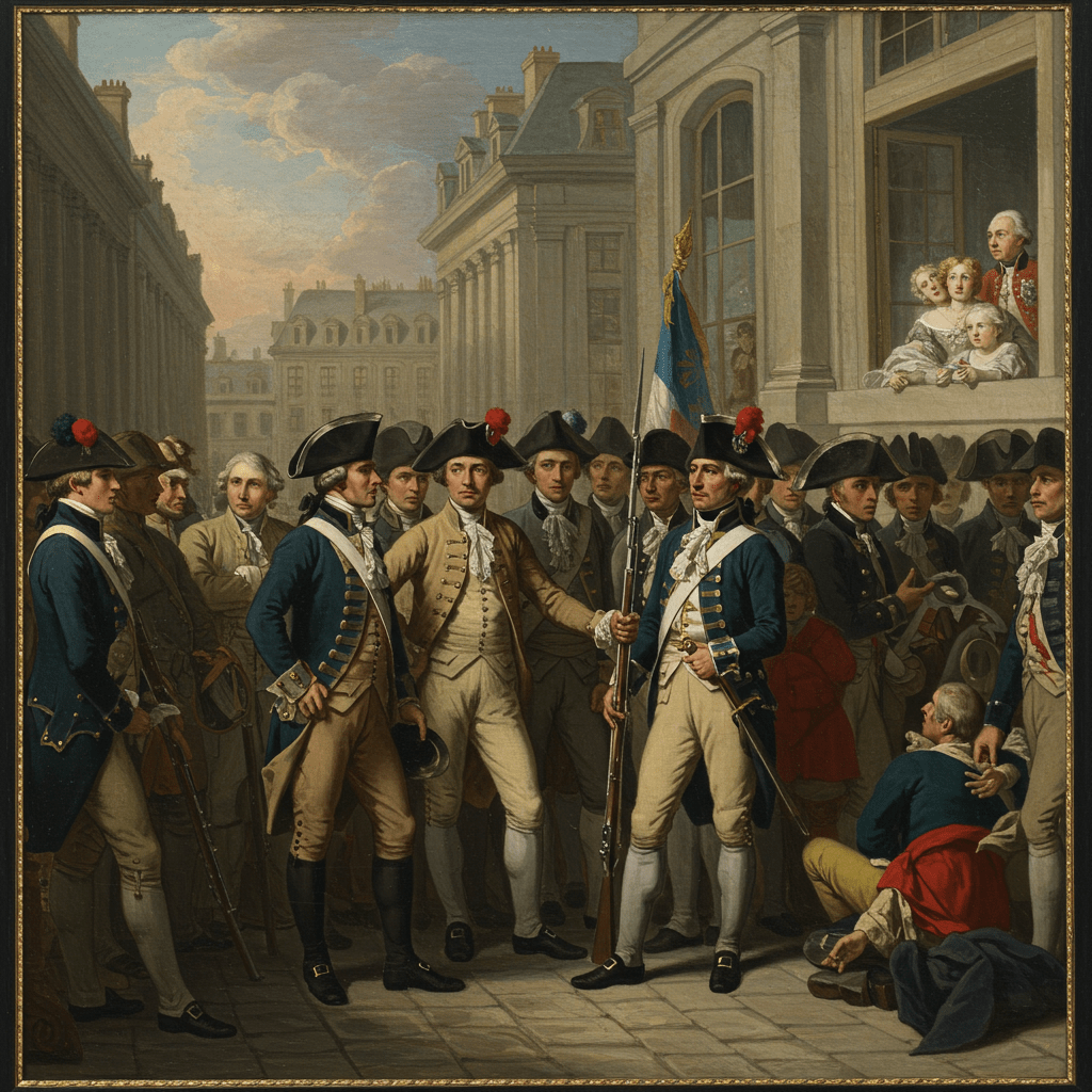La Garde Nationale: Bouclier ou Menace pour Louis XVI?