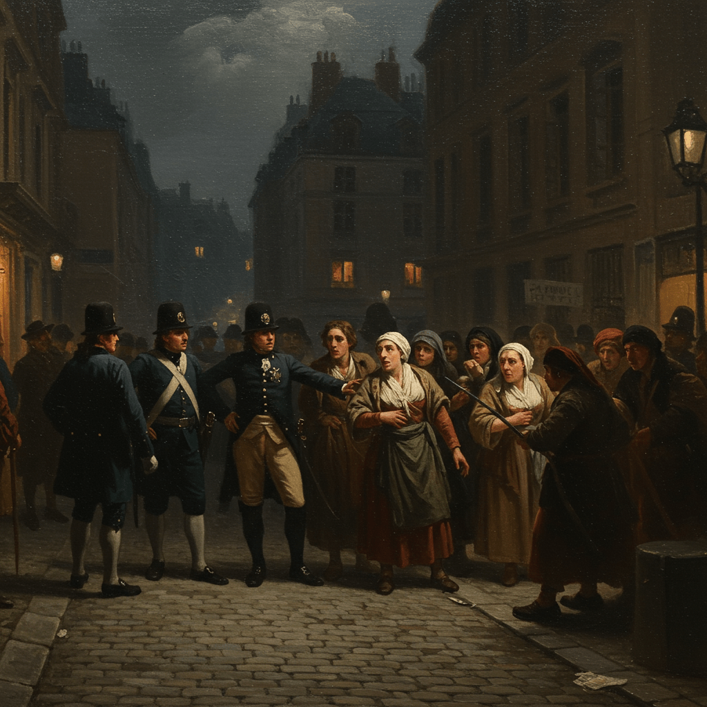 Le Roi, la Police et le Peuple : Une France en Flammes