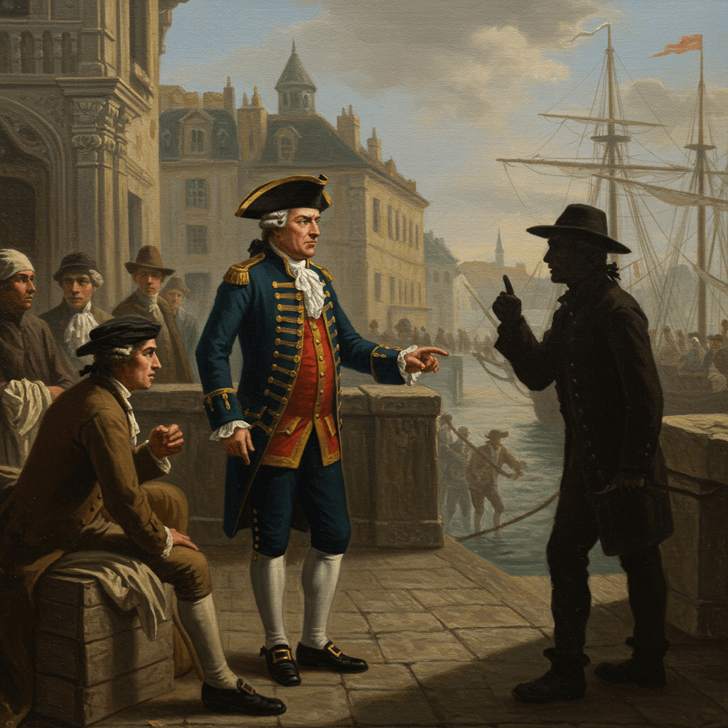 Sartine et la police maritime: Les enjeux d’une lutte sans merci