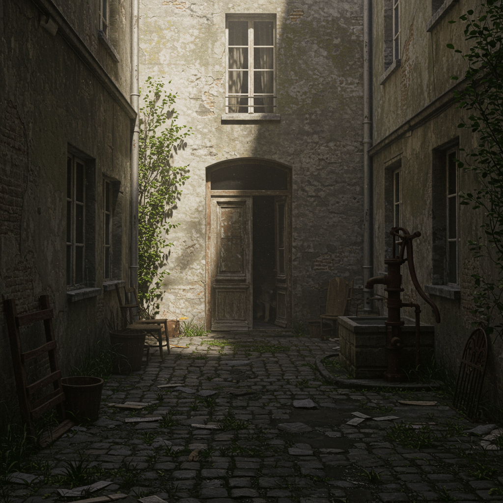 Dans les Ruelles de la Misère: Précisions Topographiques sur la Cour.