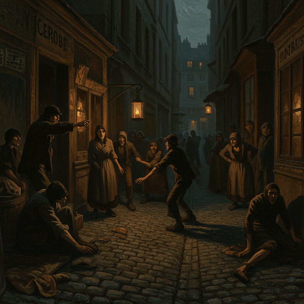 Regards d’Artistes sur la Cour des Miracles: Témoignages d’une Époque Révolue.