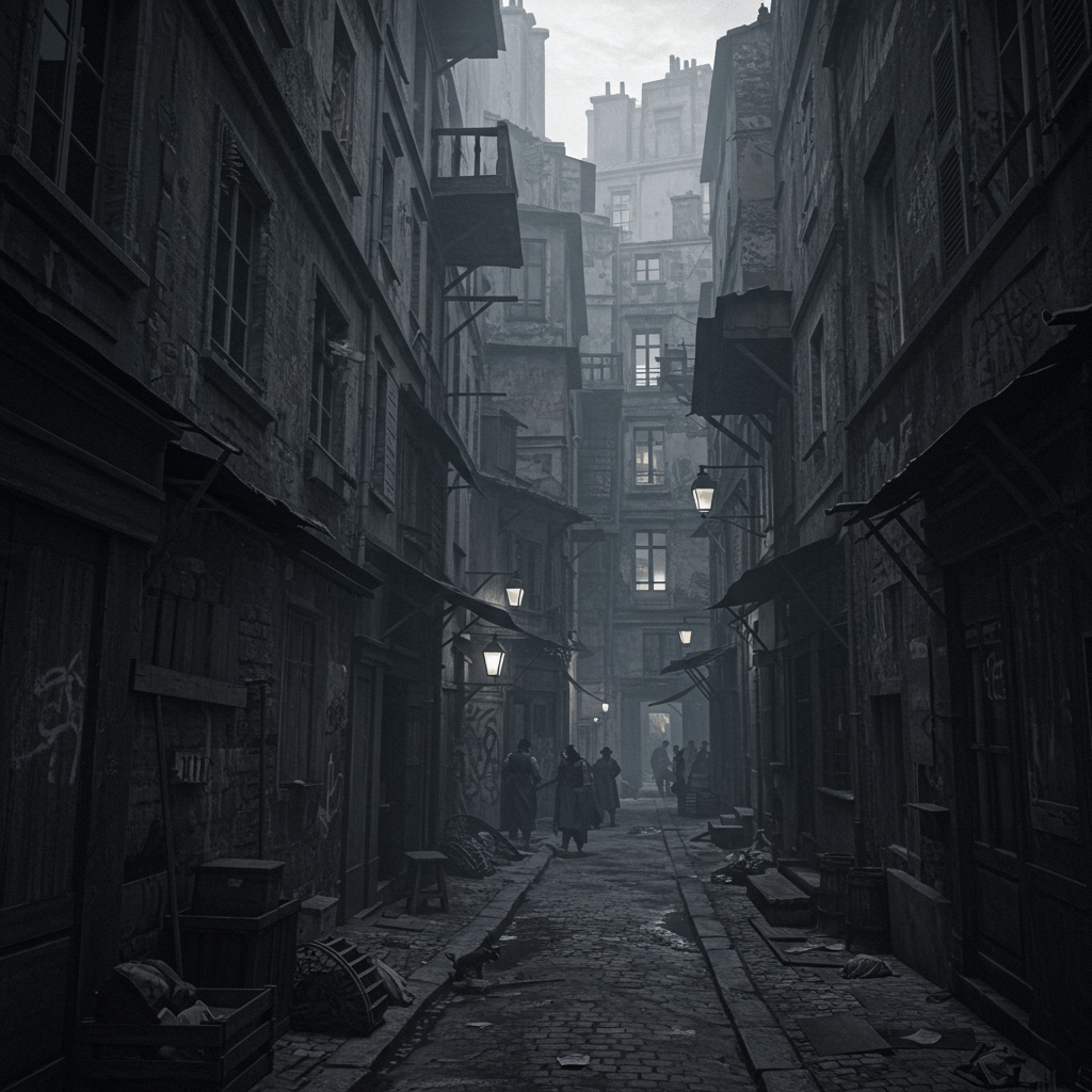 La Cour des Miracles: Labyrinthe de la Misère, Architecture du Désespoir!